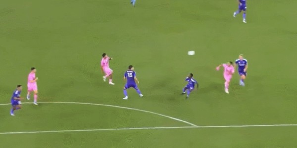 美职联上半场战报：穆里尔闪电破门，布莱特迅速回应，奥兰多城暂平迈阿密国际